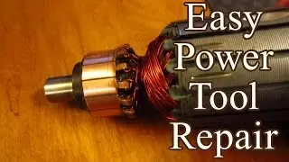 Easy Power Tool Fix: Burnt Commutator