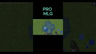 Noob MLG Vs Pro MLG Vs My MLG #shorts #minecraft #viral