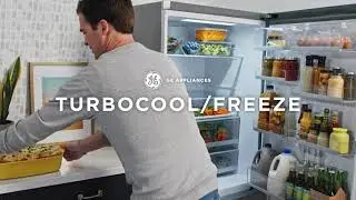 GE Appliances Refrigerator with TurboCool & TurboFreeze
