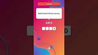 Unscramble These Countries  Travel The World