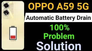 OPPO A59 5G Battery Drain Problem | How to solve Battery Drain Problem in OPPO A59 5g