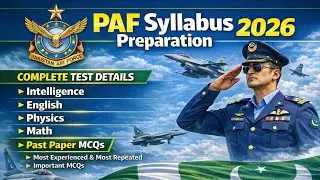 Paf Test Pattern 2026 | PAF Initial Test Complete Details | How to Pass PAF Test