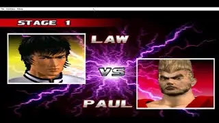 Tekken 3 Forest Law vs Paul #tekken #tekken8 #namco #gameplay