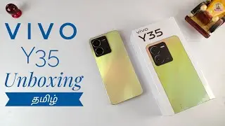 Vivo Y35 Unboxing in tamil // Shiny phone but....?// Few Tech Tamil