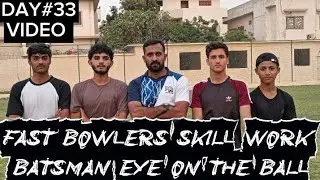 FAST BOWLERS SKILL WORK BATSMAN EYE ON THE BALL#CRICKET#CRICKETLOVER#FORYOU#FITNESS #SUBSCRIBE 