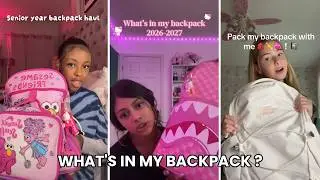 What's in My Backpack 2026  | TikTok Compilation #7
