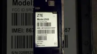 ZTE Z958 ---Jhoan Tadeo