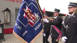 Poświęcenie sztandaru OSP Dębice