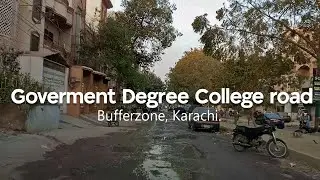 Government degree college road,Bufferzone, 3rd Febuary 2023