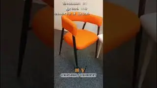 Modern Restaurant Chairs | Stylish & Comfortable Dining Chairs Design | Caf&eacute; Furniture Look 🪑✨