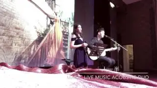 Magic live music acoustic duo feat. Constance