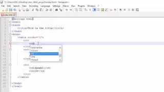 Xhtml And Css In Hindi Part 5 Table, colspan, rowspan,cell spacing, cell padding