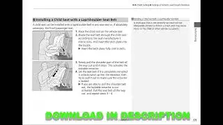 Honda Pilot 2003-2023 Owner&rsquo;s Manual PDF English | Complete SUV User Guide & Driver Handbook