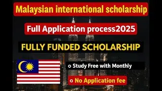 🌏 Malaysia International Scholarship 2025 (MIS) | Full List of 24 Universities | No IELTS Required!