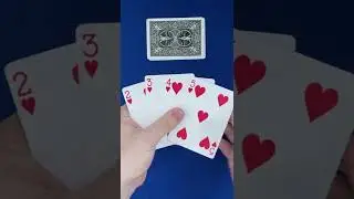 (ASMR) Mind Blowing Card Trick 🤯 #Shorts