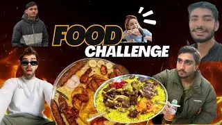 Ultimate food challenge with bottle flip 💀