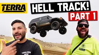 Trucks on a MOTOCROSS TRACK! Hell Track PART 1 | TERRA TAKEOVER