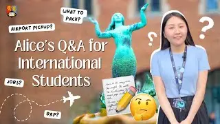 Alice's Q&A for International Students ✈️🌍 • UoB Student Video #UniversityofBirmingham #UoB