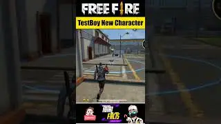 TestBoy New Character's Ability and Look 🫣🛸 Free Fire OB42 New Update