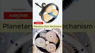 How to Work Planetary Gear Mechanism?. 🤔💥💥#gear #3danimation #3d #3dcad #shorts