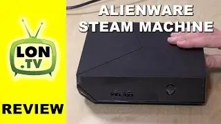 Alienware Steam Machine Review - SteamOS Powered Living Room PC - Compared to Alpha