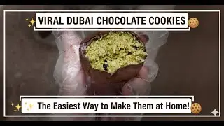 Super Fast! Homemade Dubai Chewy Cookies 🍪
