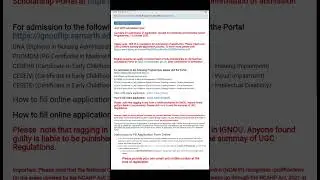 Last Date Extended July 2025 Admission IGNOU #shorts#youtube#2025#admission#youtubeshorts#ignou#july