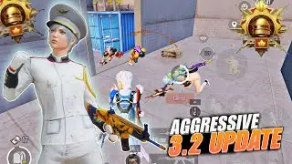 3.2 Update Mecha Fusion LIVIK Aggressive Gameplay🔥OP OFFICER GAMING | PUBG MOBILE