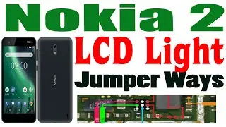 Nokia 2 Display Light Problem Repair LCD Light Repair Jumper Ways #gsm_free_equipment