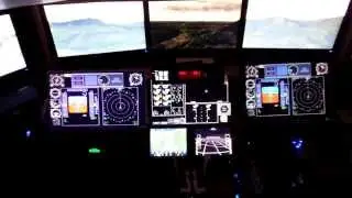 Test AW139 HomeCockpit xplane 10.35 Lugano to Venegono