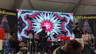 Performance by rakesh Paul khajuria hill Street Band . He is a profoser of music subject at udhampur