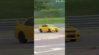 Lancer Evo 9 vs Impreza WRX STI - Acceleration Sounds