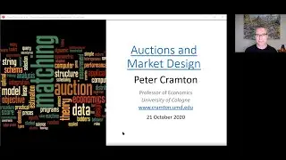 Auctions and Market Design, Lecture 3: Mechanism Design, Peter Cramton