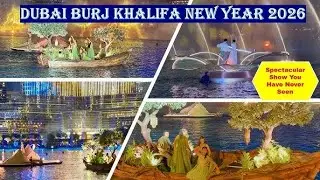 Burj Khalifa Fountain Show | World’s Largest Dancing Fountain in Dubai 🇦🇪