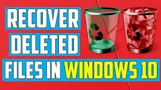 How to RECOVER Deleted Files in Windows 10 using this one TOOL in 2021