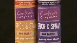 Crafter's Companion Fabric Adhesive Sprays