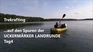 Uckerm&auml;rker Landrunde als Packraftabenteuer #4: Libbesickesee bis R&ouml;ddelinsee &uuml;ber Templin