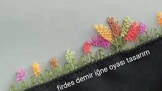 748- herkesin ceyizinde olan bir iğne oyası modeli anlatımlı yapılışı