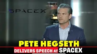 LIVE: U.S. Secretary of War Pete Hegseth visits SpaceX |USA | Trump| Elon Musk