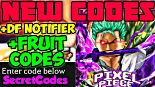 ALL PIXEL PIECE *NEW* CODES, FRUIT CODES & SECRET CODES FOR JUNE  2023 (Roblox) Pixel piece