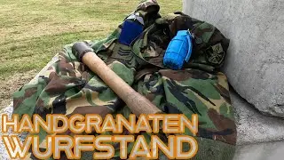 Hand grenade throwing range Bundeswehr