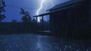 Gentle Rainfall at a Quiet Cabin in the Woods | Sleep Fast with Nature Ambience
