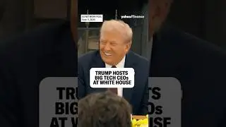 Trump hosts Big Tech CEOs at the White House. 🇺🇸