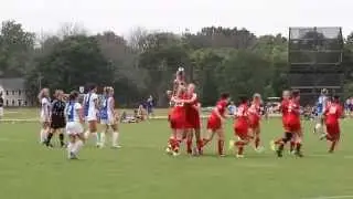 Corner kick leads to goal for NEFC Elite vs. ISA FC - National Cup XIV Finals