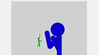 Stikeman combat zombi vs le bleu