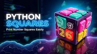 Python Program to Print Squares of Numbers | Beginner-Friendly Explanation | Programming area #2025