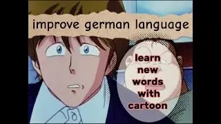 Cartoon auf deutsch/improve german language by watching cartoon/B1-B2 niveau/ german language