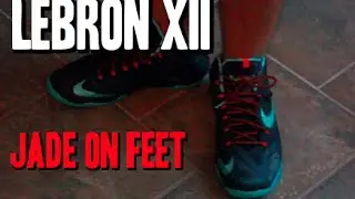 Nike Lebron XII Jade ON FEET! $69.97 STEAL!