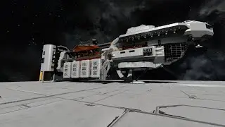 Adagio Aeronautics Beluga Cargo Transport. [Small ship gone large] [space engineers]