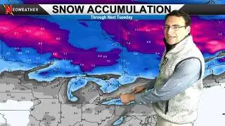 Cold Blast Coming For Thanksgiving #snow #weather #plowing